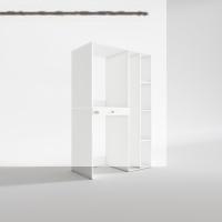 Kenzlife çamaşır-kurutma makinesi dolabı gutas sağ byz 187*120*60 çekmeceli banyo