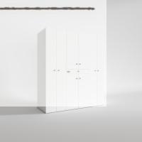 Kenzlife çamaşır-kurutma makinesi dolabı nazzam byz 187*170*60 çekmeceli raflı banyo