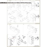 Kenzlife çamaşır-kurutma makinesi dolabı nazzam byz 187*170*60 çekmeceli raflı banyo