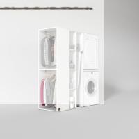 Kenzlife çamaşır-kurutma makinesi dolabı ve giysi dolabı kazvini sol byz 180*160*60  banyo