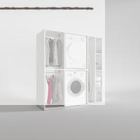 Kenzlife çamaşır-kurutma makinesi dolabı ve giysi dolabı cevheri sağ byz 180*170*60  banyo