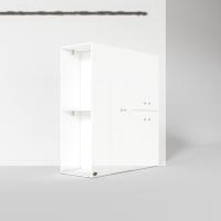 Kenzlife çamaşır-kurutma makinesi dolabı ve giysi dolabı bistami sol byz 180*160*60  banyo