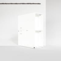 Kenzlife çamaşır-kurutma makinesi dolabı ve giysi dolabı çekmeceli eşari sağ byz 187*160*60  banyo