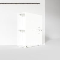 Kenzlife çamaşır-kurutma makinesi dolabı ve giysi dolabı çekmeceli eşari sol byz 187*160*60  banyo