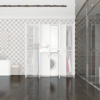 Kenzlife çamaşır-kurutma makinesi dolabı ve giysi dolabı çekmeceli ebuzer sol raf byz 187*160*60  banyo