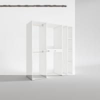 Kenzlife çamaşır-kurutma makinesi dolabı ve giysi dolabı çekmeceli hattab sağ raf byz 187*160*60  banyo