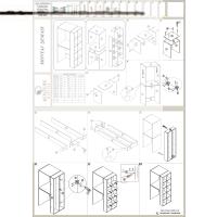 Kenzlife çamaşır-kurutma makinesi dolabı bolodenka sol byz 180*090*60 banyo arkalıksız + tekli duvar rafı hediyeli