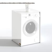Kenzlife çamaşır&kurutma makinesi dolabı büyük boy afanasi byz 100*80*70 banyo kapaksız arkalıksız