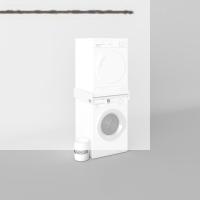 Kenzlife çamaşır&kurutma makinesi dolabı hedeon byz 015*80*70 banyo aparatı arkalıksız büyük boy xlarge