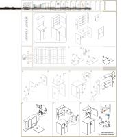 Kenzlife çamaşır makinesi dolabı kasparov byz 180*066*55-20 banyo kapaklı arkalıksız