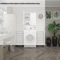 Kenzlife çamaşır makinesi dolabı sinemsepetduble byz 06 lı banyo arkalıksız kurutma bulaşık