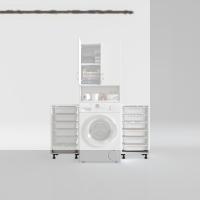 Kenzlife çamaşır makinesi dolabı sinemsepetduble byz 06 lı banyo arkalıksız kurutma bulaşık