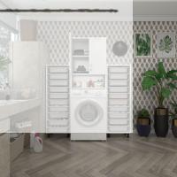 Kenzlife çamaşır makinesi dolabı sinemsepetduble byz 10 lu banyo arkalıksız kurutma bulaşık
