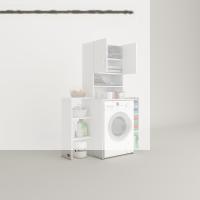 Kenzlife çamaşır makinesi dolabı hayzummaks byz 180*096*55 banyo kiler çift kapaklı arkalıklı