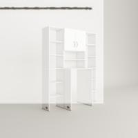 Kenzlife çamaşır makinesi dolabı hayzummaksduble byz 180*126*55 banyo kiler çift kapaklı arkalıklı