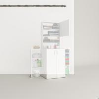 Kenzlife çamaşır makinesi dolabı kasparovmaks byz 180*096*55-20 banyo kapaklı arkalıksız