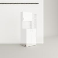 Kenzlife çamaşır makinesi dolabı kasparovmaks byz 180*096*55-20 banyo kapaklı arkalıksız