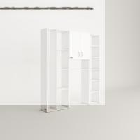 Kenzlife çamaşır makinesi dolabı veronikamega byz 180*156*20 banyo arkalıksız raflı