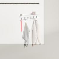 Kenzlife elbise askılığı askılık vettini70 byz 20*070*12 siyah 6 adet askı portmanto