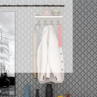Kenzlife elbise askılığı askılık vettini38 crd 20*038*12 siyah 4 adet askı portmanto