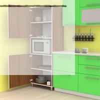 Kenzlife fırın dolabı fadime cvz 185*66*45 mutfak banyo kiler ofis