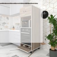 Kenzlife fırın dolabı halide crd 162*60*56 mutfak kapaklı ayaklı banyo kiler ofis