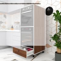 Kenzlife fırın dolabı naime cvz 145*60*56 mutfak çekmeceli ayaklı banyo kiler ofis