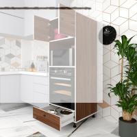 Kenzlife fırın dolabı kamile cvz 162*60*56 mutfak çekmeceli ayaklı banyo kiler ofis