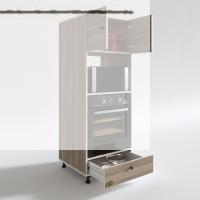 Kenzlife fırın dolabı kamile crd 162*60*56 mutfak çekmeceli ayaklı banyo kiler ofis