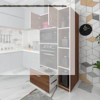 Kenzlife fırın dolabı makbule cvz 180*90*56 mutfak çekmeceli ayaklı banyo kiler ofis