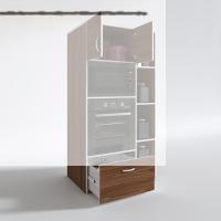 Kenzlife fırın dolabı makbule cvz 180*90*56 mutfak çekmeceli ayaklı banyo kiler ofis