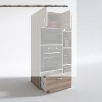 Kenzlife fırın dolabı makbule crd 180*90*56 mutfak çekmeceli ayaklı banyo kiler ofis