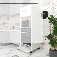 Kenzlife fırın dolabı halide byz 162*60*56 mutfak kapaklı ayaklı banyo kiler ofis