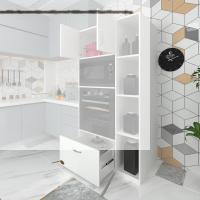 Kenzlife fırın dolabı makbule byz 180*90*56 mutfak çekmeceli ayaklı banyo kiler ofis