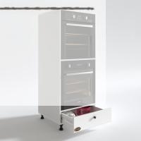 Kenzlife fırın dolabı naime byz 145*60*56 mutfak çekmeceli ayaklı banyo kiler ofis