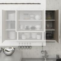 Kenzlife hazır mutfak acus32 crd 060*150*32 mutfak banyo dolabı kapaklı raflı