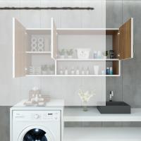 Kenzlife hazır mutfak mirandus32 cvz 060*120*32 mutfak banyo dolabı kapaklı raflı