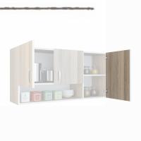 Kenzlife hazır mutfak mirena32 crd 060*120*32 mutfak banyo dolabı kapaklı raflı