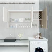 Kenzlife hazır mutfak mirena32 crd 060*120*32 mutfak banyo dolabı kapaklı raflı