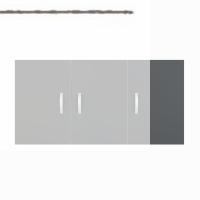 Kenzlife hazır mutfak dirca22 gri 060*120*22 mutfak banyo dolabı kapaklı raflı