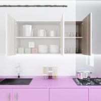 Kenzlife hazır mutfak dirca22 crd 060*120*22 mutfak banyo dolabı kapaklı raflı