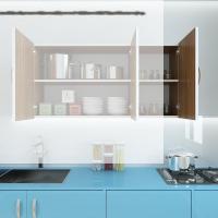 Kenzlife hazır mutfak dirca32 cvz 060*120*32 mutfak banyo dolabı kapaklı raflı