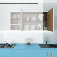 Kenzlife hazır mutfak castus22 cvz 060*120*22 mutfak banyo dolabı kapaklı raflı