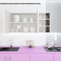 Kenzlife hazır mutfak fulvus22 crd 060*120*22 mutfak banyo dolabı kapaklı raflı