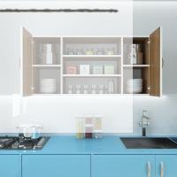 Kenzlife hazır mutfak honnor22 cvz 060*120*22 mutfak banyo dolabı kapaklı raflı