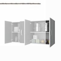 Kenzlife hazır mutfak merta gri 060*120*32 mutfak banyo dolabı kapaklı raflı