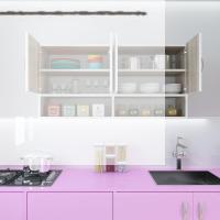 Kenzlife hazır mutfak vesper crd 060*120*32 mutfak banyo dolabı kapaklı raflı