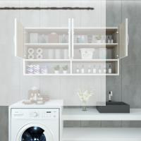Kenzlife hazır mutfak vesper crd 060*120*32 mutfak banyo dolabı kapaklı raflı