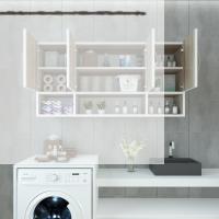 Kenzlife hazır mutfak severus crd 060*120*32 mutfak banyo dolabı kapaklı raflı