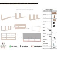 Kenzlife hazır mutfak konsta cvz 060*150*32 mutfak banyo dolabı kapaklı raflı